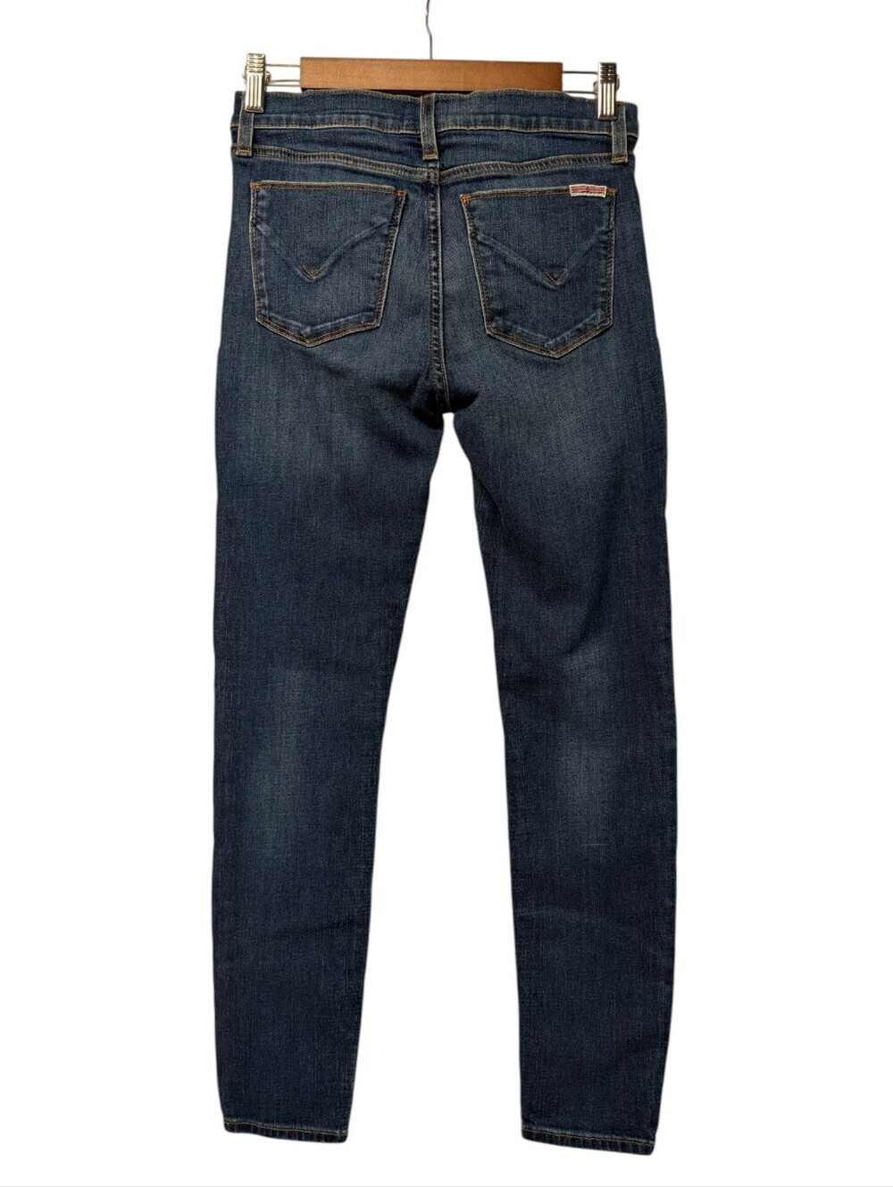 Hudson Jeans Natalie Mid Rise Skinny Blue Ankle Pants Women’s Size 26 - Picture 2 of 9